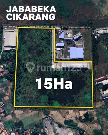 2,65 Juta Per Meter, Luas 15,7 Ha, Dekat Pintu Tol, Tanah Industri di Jababeka, Tanah Di Cikarang