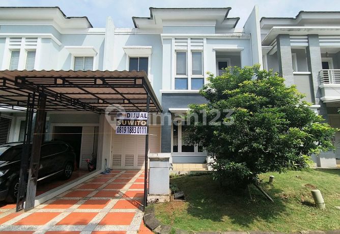 Murah ! Rumah Cantik Dekat Lap Golf Di Phg Summarecon Serpong 