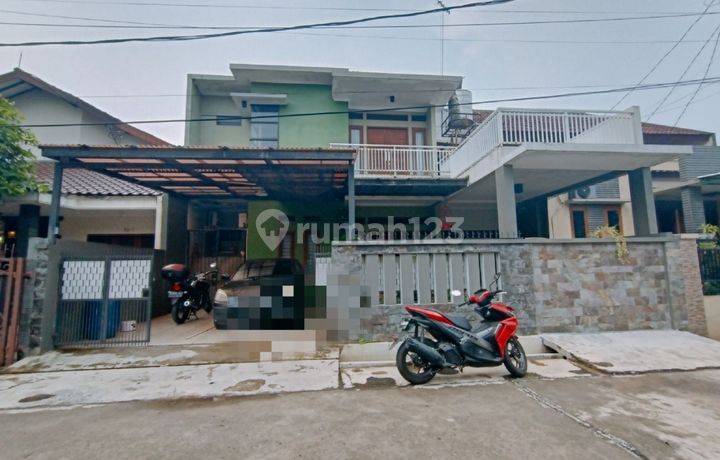 Rumah 2 Lt Kokoh Tanah Luas Dlm Perumahan Besar Di Jatiwaringin 