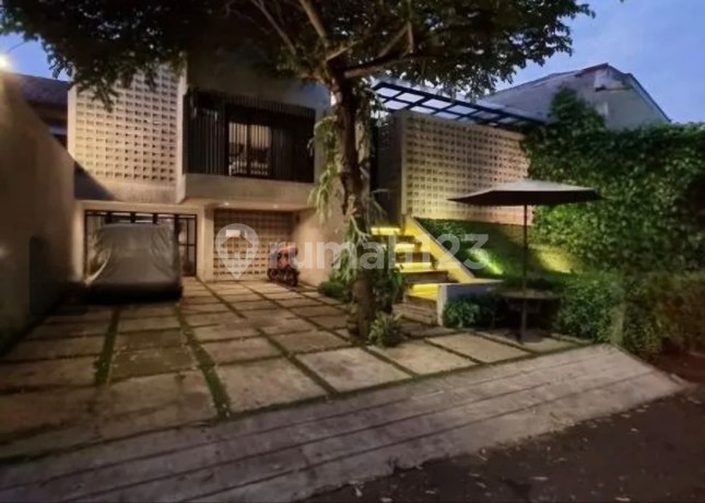 Rumah 2 Lantai Konsep Villa Dlm Kawasan Elite,Nempel Scbd Rumah 2 Lantai Konsep Villa Dlm Kawasan Elite,Nempel Scbd