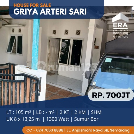 Dijual Rumah Griya Arteri Sari Tlogosari Semarang 