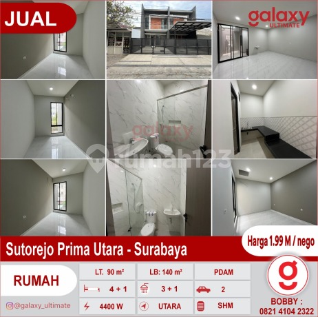 Rumah Baru Di Sutorejo Prima Utara Surabaya Rumah Baru Di Sutorejo Prima Utara Surabaya