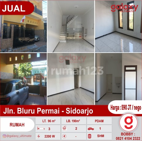 Rumah Di Jalan Bluru Permai Sidoarjo