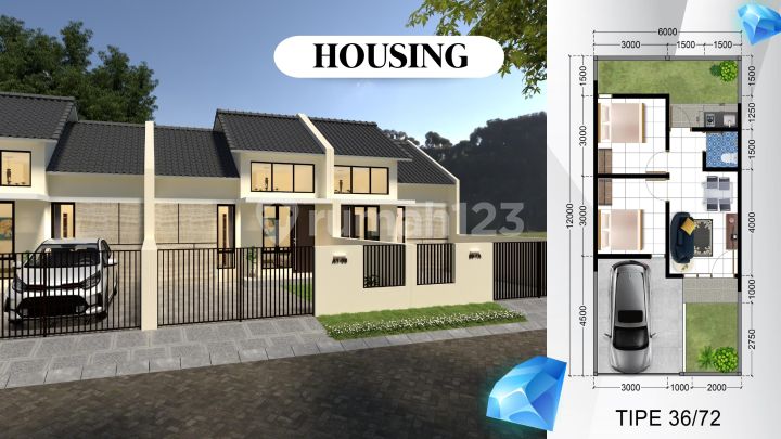 Rumah Strategis Selangkah Dari Bandara Juanda, Pabrik, Fasilitas Umum Kawasan Sudah Terbentuk