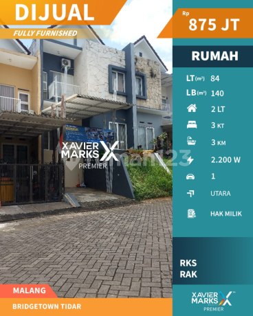 Rumah Siap Huni Dan Terawat Di Bridgetown, Tidar, Malang Rumah Siap Huni Dan Terawat Di Bridgetown, Tidar, Malang