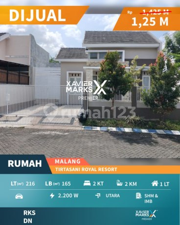 Rumah Siap Huni di Perumahan Tirtasani Royal Resort Karangploso Malang_230 Rumah Siap Huni di Perumahan Tirtasani Royal Resort Karangploso Malang_230