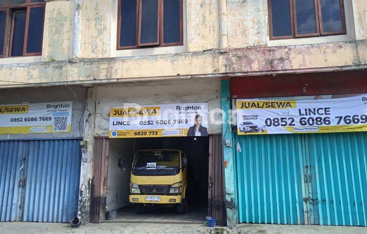 Tiga Ruko Gandeng Kompleks Titi Kuning Mas Medan Johor