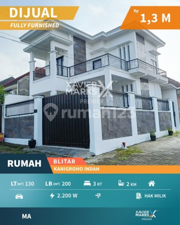 Dijual Rumah Baru Modern Mewah Furnish di Kanigoro Indah Kab. Blitar Dijual Rumah Baru Modern Mewah Furnish di Kanigoro Indah Kab. Blitar