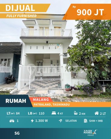 Dijual Rumah Modern Furnish di Patraland, Lowokwaru Mlg Dijual Rumah Modern Furnish di Patraland, Lowokwaru Mlg