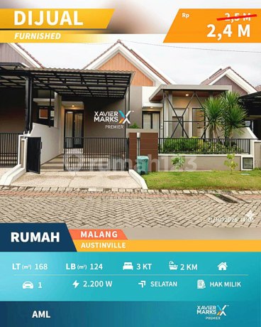 Dijual Rumah Cakep Minimalis Furnish di Austinville, Dieng Mlg Dijual Rumah Cakep Minimalis Furnish di Austinville, Dieng Mlg