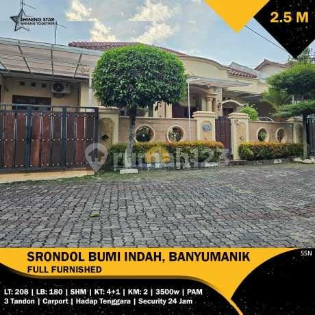 Rumah Furnished di Srondol Bumi Indah, Banyumanik Rumah Furnished di Srondol Bumi Indah, Banyumanik