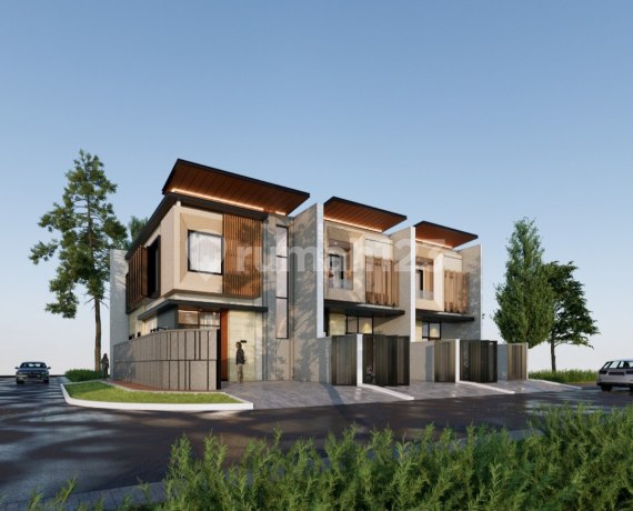 Rumah Baru Minimalis di Araya Tahap 2 Bangunan 2 Lantai Tipe Hoek