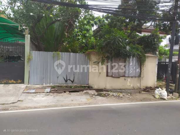 For Sale Commercial Plot 240 M2 Prime Location on Kemang Timur Raya, South Jakarta.