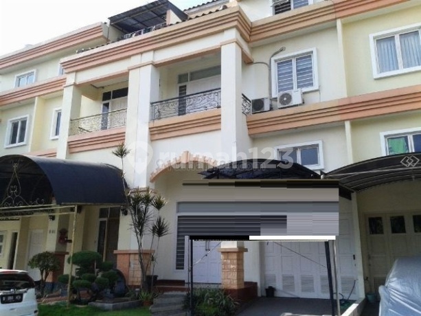 Rumah 4Lantai Luas 123m2 Type 4KT di Mutiara Mediterania Residence Pluit Jakarta Utara