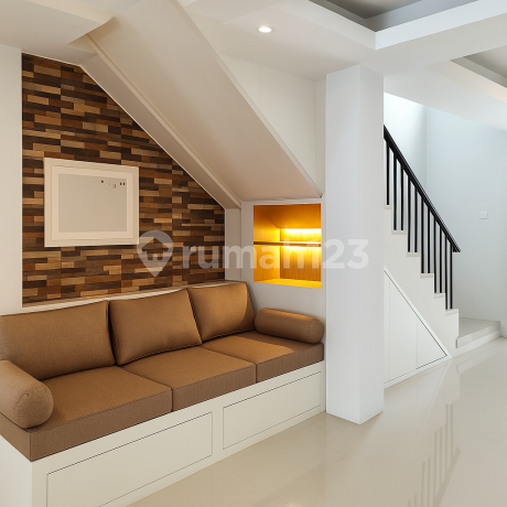 Baru Minimalis 2lante Lebar 7 Full Furnished Ac Surabaya Barat ! Jual Dian Istana