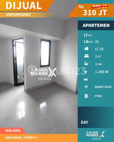 H50 Apartement Dijual Murah dan Siap Huni View Kota Malang H50 Apartement Dijual Murah dan Siap Huni View Kota Malang