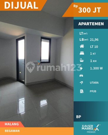 J49 Jual Rugi ! Apartement Type Studio View Kota Malang J49 Jual Rugi ! Apartement Type Studio View Kota Malang