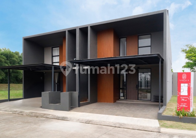 Miliki Rumah Modern Minimalis 2 Lantai Cluster Araya Lake - Grand Residence City, Bekasi