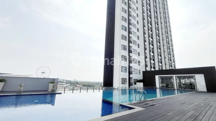 Dijual Super Murah Apartemen Cleon Park 2 BR View Aeon Mall, Dekat Toll, Jakarta Garden City, Cakung 028