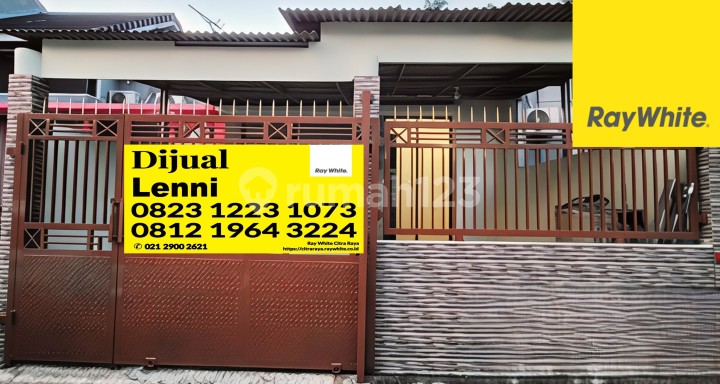Rumah Renovasi semi furnished yg Nyaman di Perum Pondok Citra