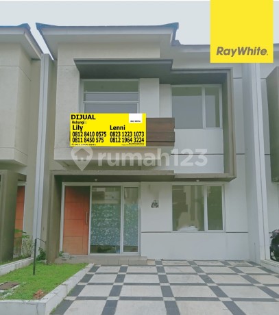 Rumah Minimalis Modern Cluster Belle Fleur dekat Mall Ecoplaza