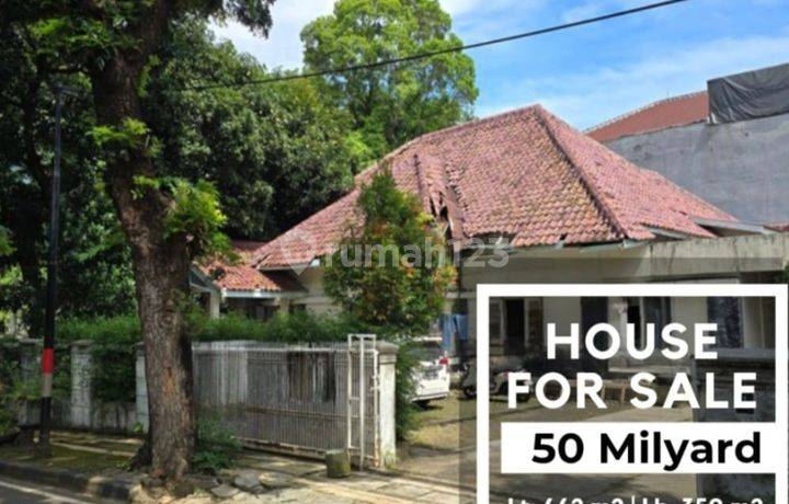 MENTENG - [[FOR SALE]] PRIME AREA DEPAN TAMAN RUMAH TUAH HITUNG TANAH MENTENG JAKARTA PUSAT