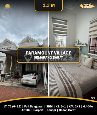 Rumah Cluster di Paramount Village, Manyaran Semarang Barat