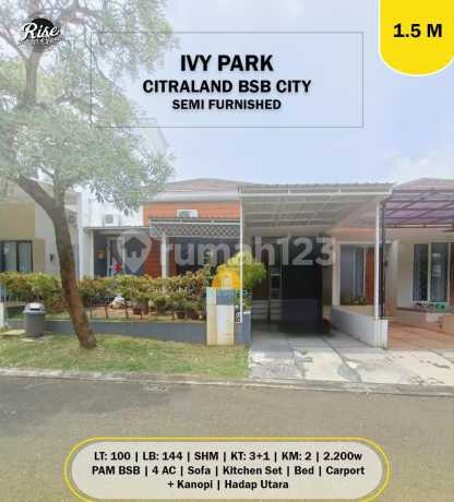 Ready-to-Occupy House in Ivy Park BSB Semarang Housing