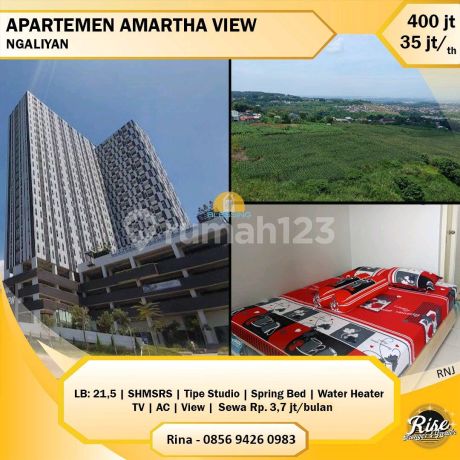 Dijual Apartemen di Amartha View Ngaliyan Semarang 