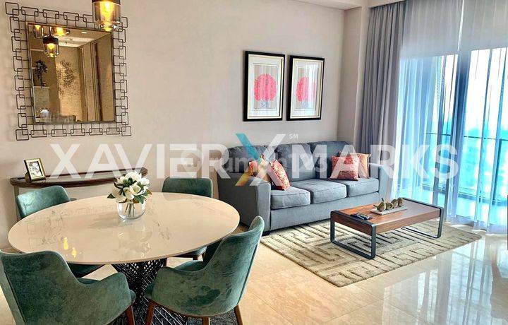 APARTEMEN SAUMATA 2BR ALAM SUTERA SIAP HUNI FURNISHED DEKAT BINUS