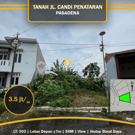 Tanah Luas Strategis di Candi Penantaran Pasadena