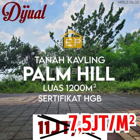 Tanah Palm Hill Papandayan. Lokasi Strategis Dan Bagus ! Tanah Palm Hill Papandayan. Lokasi Strategis Dan Bagus !