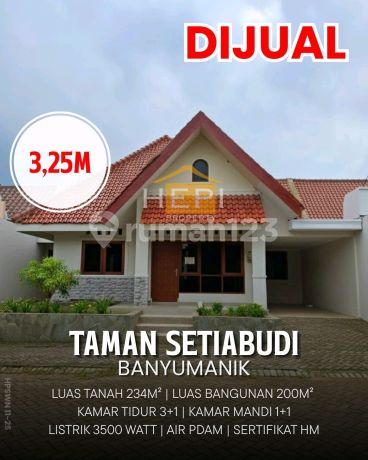Taman Setiabudi Banyumanik ! Dekat Undip Tembalang Dan Rs Hermina