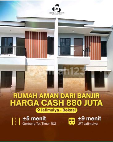 Dijual Rumah Baru di Jt Mulya Dalam Cluster Siap Huni