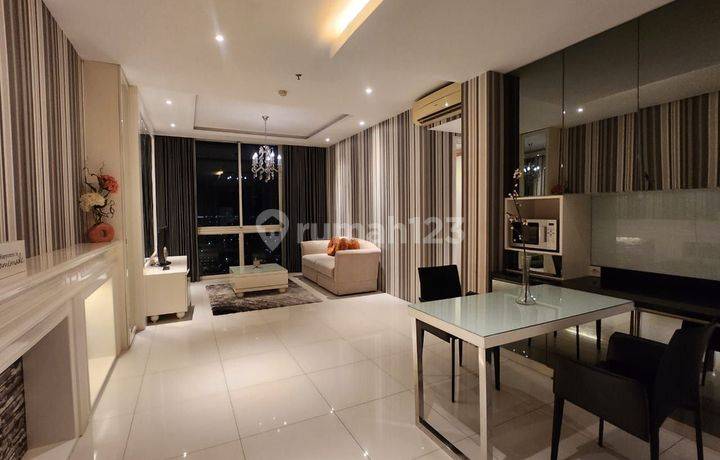 Jual Apartemen Via Ciputra World 2 BR Lantai 30 Full Furnish Lux