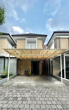 Jual Rumah Graha Natura 2 Lt Full Design Interior Semi Furnished