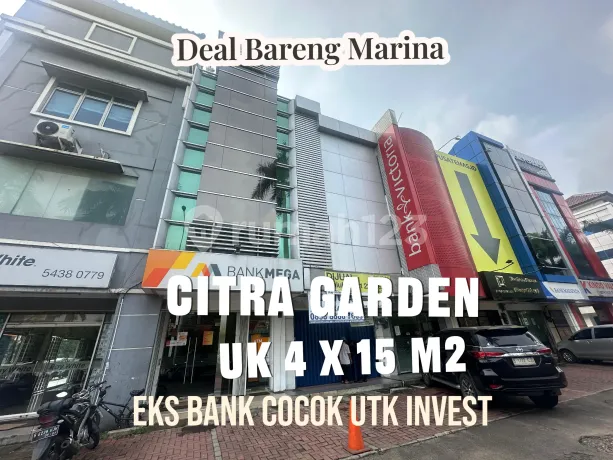 Dijual Ruko Citra Garden 2 Eks Bank