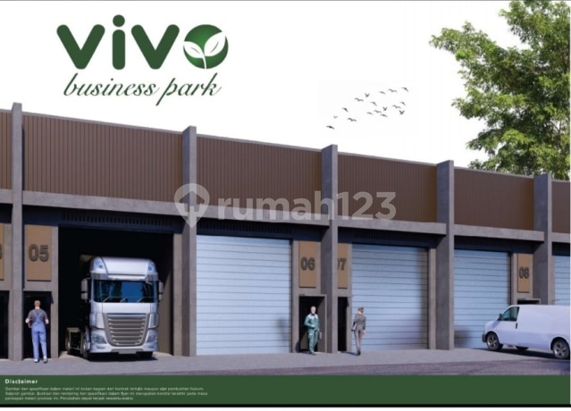 A203 Jual Gudang Baru Termurah di Vivo dekat Bandara Aeropolis
