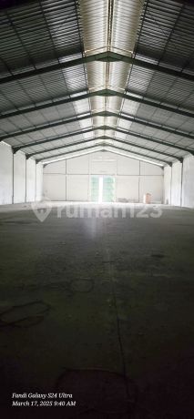 A74 Sale of the Cheapest New Warehouse in the Kosambi Dadap Central Area
