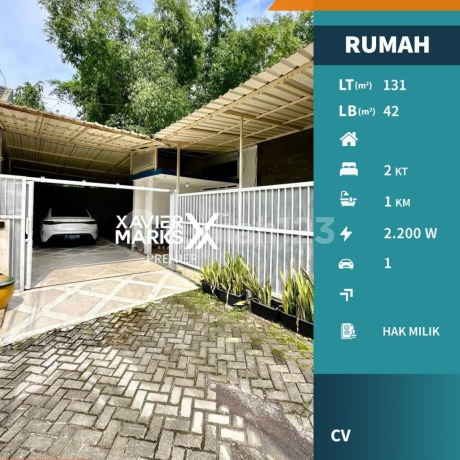 For Sale Minimalist House Well-Maintained with Extra Land Bonus, Full Wallpaper Walls, Premium Kitchen Set, and SPC Ceiling, Ready to Occupy. Central City Location, Strategic Near Business and Education Centers at Pandanwangi Royal Park, Pandanwangi, Malang City H086