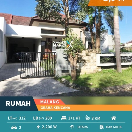 Dijual Rumah Minimalis dan Kondisi Terawat Ada Gazebo Siap Huni Lingkungan Aman One Gate System di Kawasan Elit Tengah Kota Akses Mudah ke Exit Tol Singosari dan Dekat ke Wisata Hawaii Waterpark di Boulevard Perumahan Graha Kencana Malang Kota H717 Dijual Rumah Minimalis dan Kondisi Terawat Ada Gazebo Siap Huni Lingkungan Aman One Gate System di Kawasan Elit Tengah Kota Akses Mudah ke Exit Tol Singosari dan Dekat ke Wisata Hawaii Waterpark di Boulevard Perumahan Graha Kencana Malang Kota H717