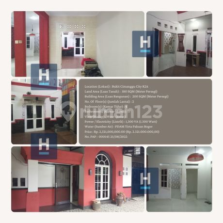 Rumah Pink Bukit Cimanggu City Mekarwangi Tanah Sareal Bogor Rumah Pink Bukit Cimanggu City Mekarwangi Tanah Sareal Bogor