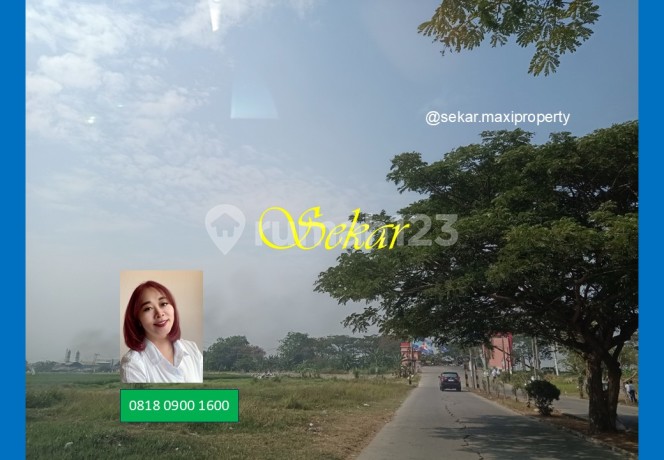 Tanah Komersial Central Park Cikarang Cocok Bangun Perumahan