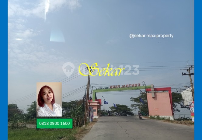 For Sale Tanah Komersial Depan Perumahaan Central Park Cikarang