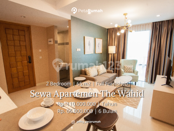 Disewakan Apartemen The Wahid Type Mandheling 2 BR Full Furnish Disewakan Apartemen The Wahid Type Mandheling 2 BR Full Furnish