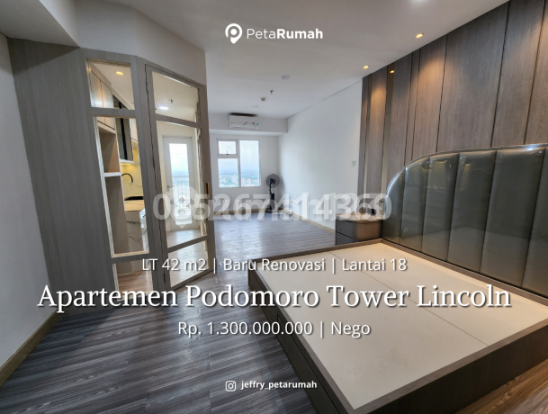 Dijual Apartemen Podomoro Tower Lincoln Inti Kota Siap Huni Medan Dijual Apartemen Podomoro Tower Lincoln Inti Kota Siap Huni Medan