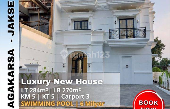 Dijual Rumah Cluster Khafi View Residence Jagakarsa Jaksel
