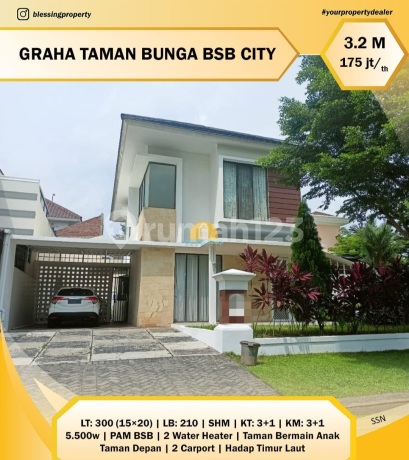Rumah Bagus Di Graha Taman Bunga, Kedungpane, Mijen, Kota Semarang Bsb City