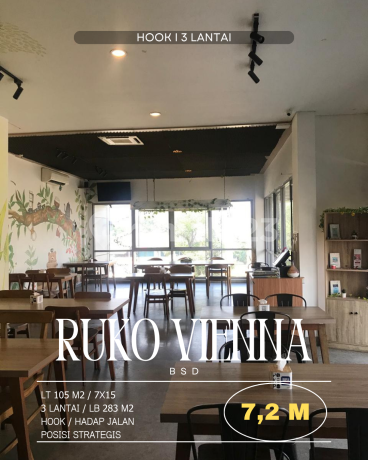 Bisa Kpr/Cash Ruko 3 Lantai Hook Vienna BSD Extention Bisa Kpr/Cash Ruko 3 Lantai Hook Vienna BSD Extention
