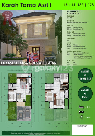 New House Fresh Karah Tama Asri Strategic City Center